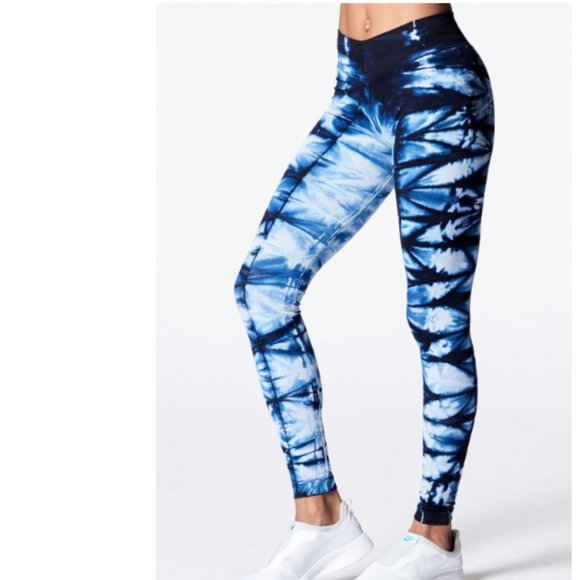 NUX Pants - NUX Hand Dyed Leggings Blue Size Medium